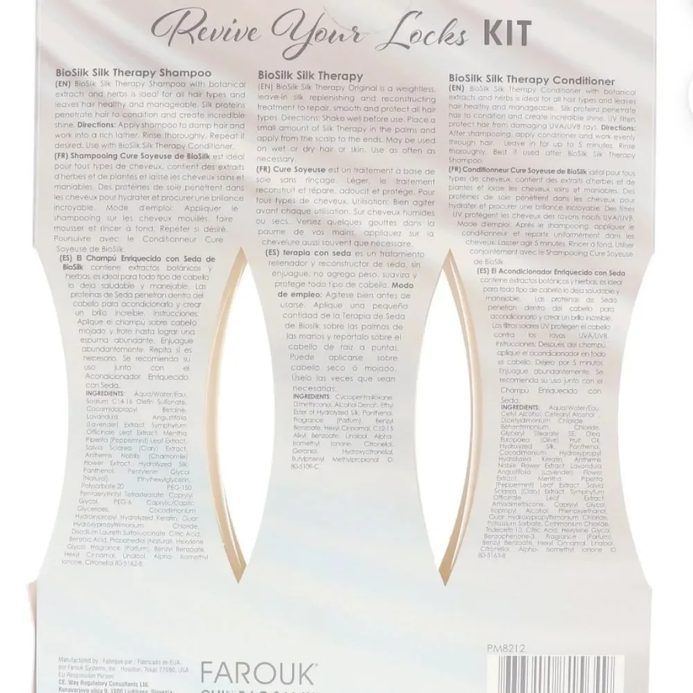 Biosilk‎ Revive Your Locks Kit